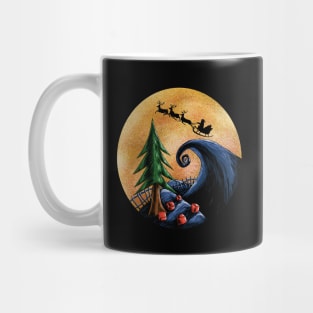 work before christmast Mug